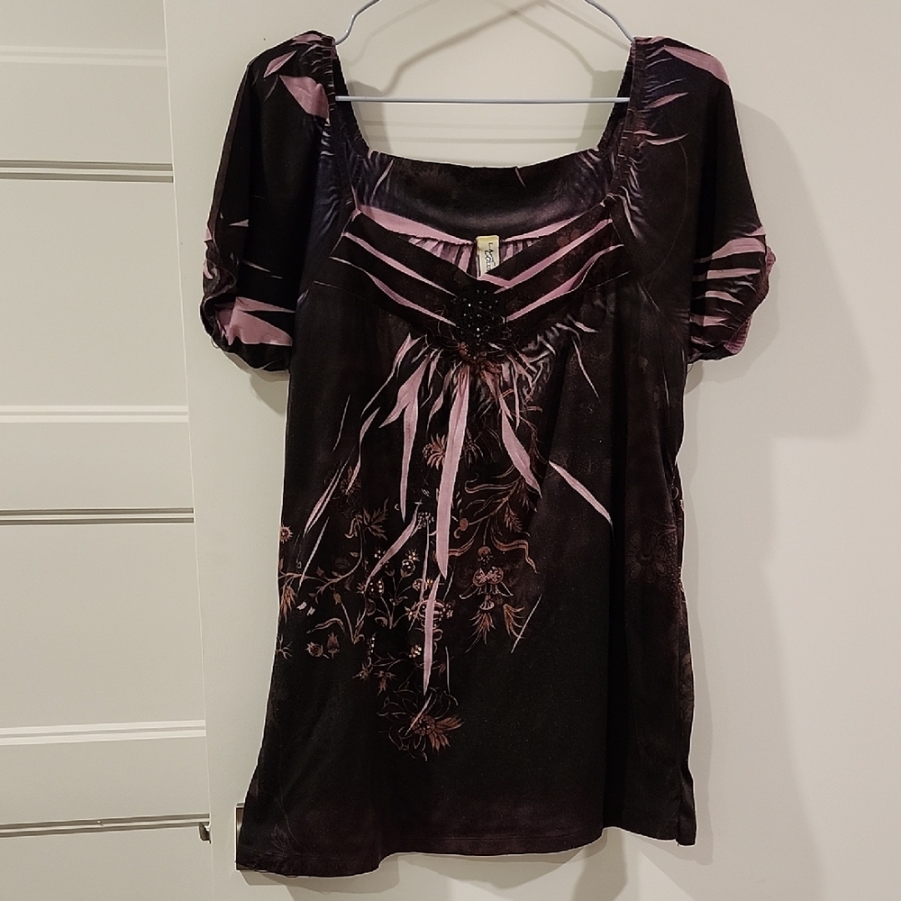 P2P 20" L.A. Blues Pink and Gray Top